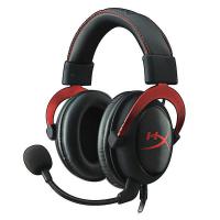 极度未知HyperX Cloud Ⅱ飓风2黑红色头戴式电竞耳机